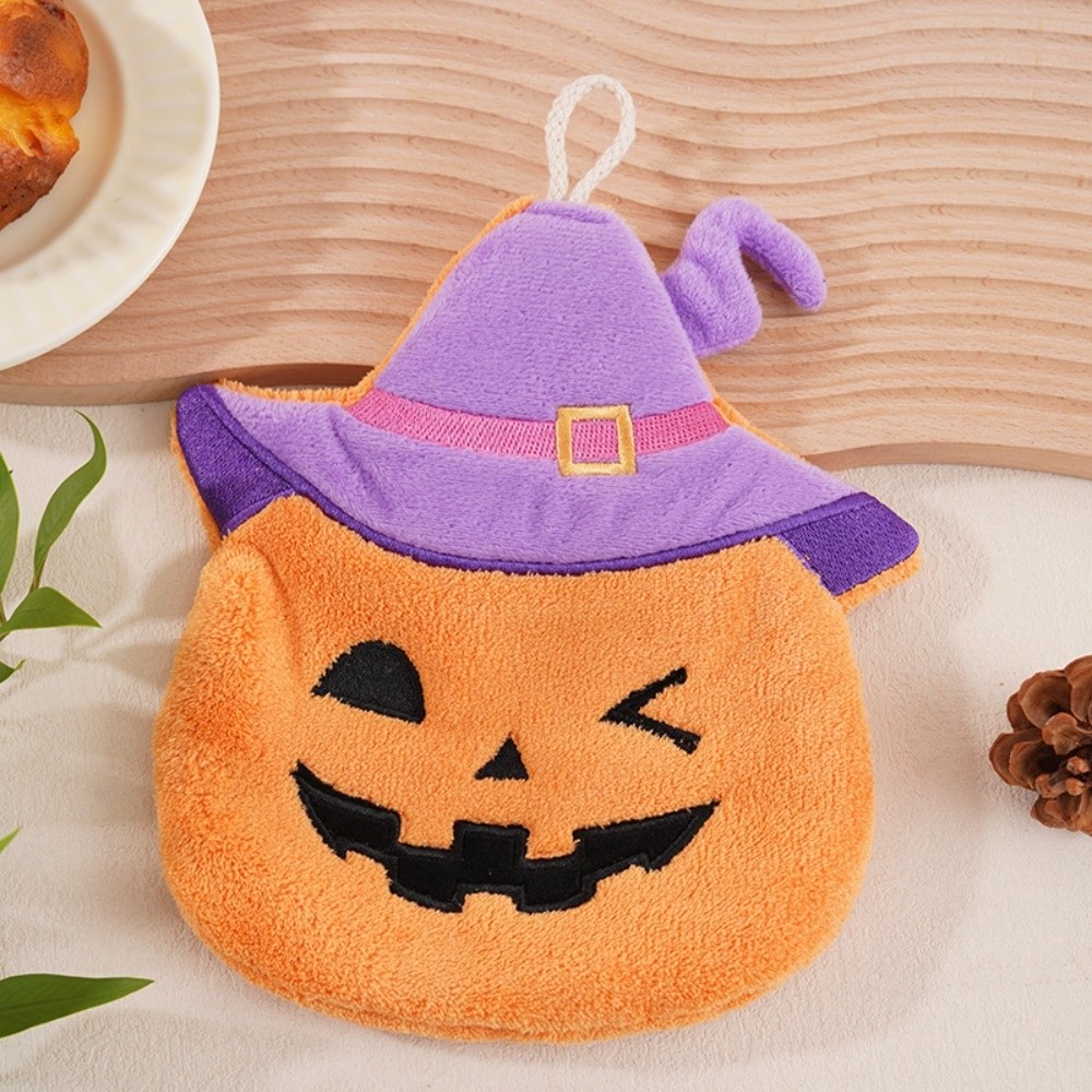 Home Textiles Towel Set - Toalhas de Halloween Ultra Absorventes de