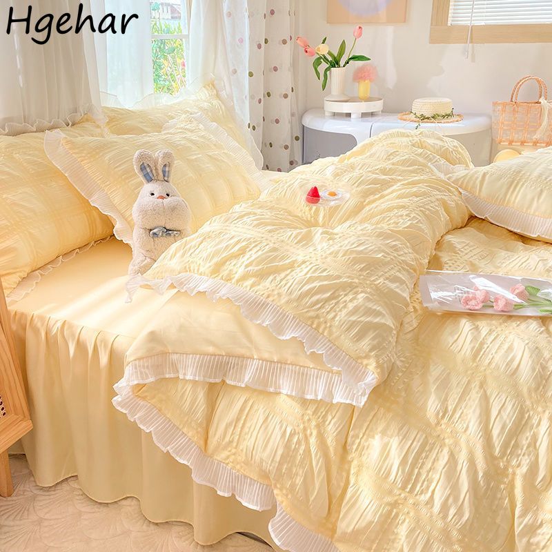 Home Fashion Textiles - Capa de edredão doce princesa confortável