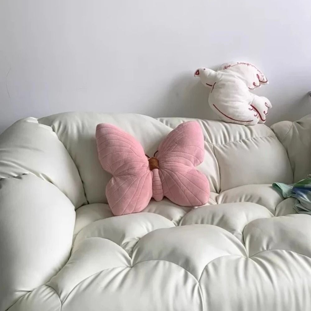 Home Fashion Textiles - Novo bonito borboleta travesseiro moda menina