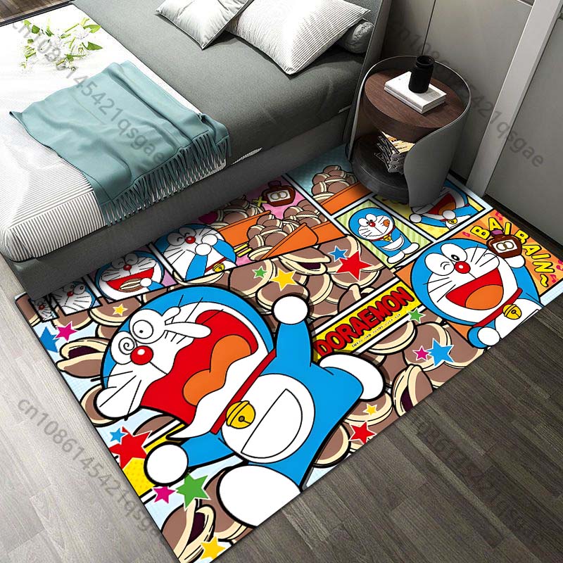 Home Textiles Luxury - Tapete com estampa do Doraemon e