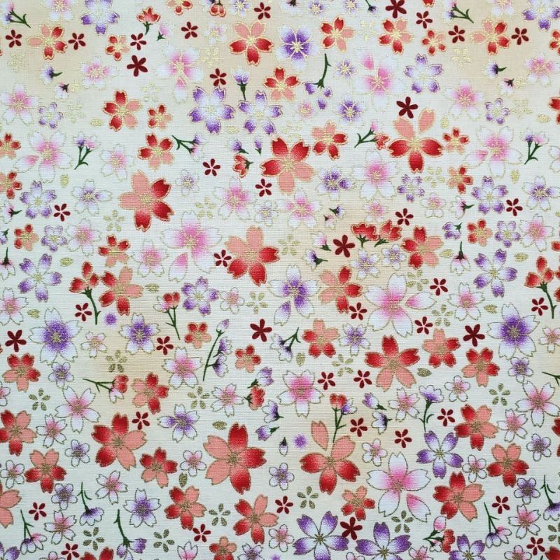 Tecido estampado de folha de o - Japanese Home Textiles avaliação e preço