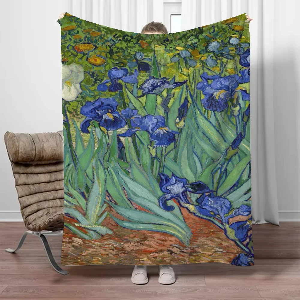 Cobertor Van Gogh Boho para so - Home Textiles Luxury avaliação e preço