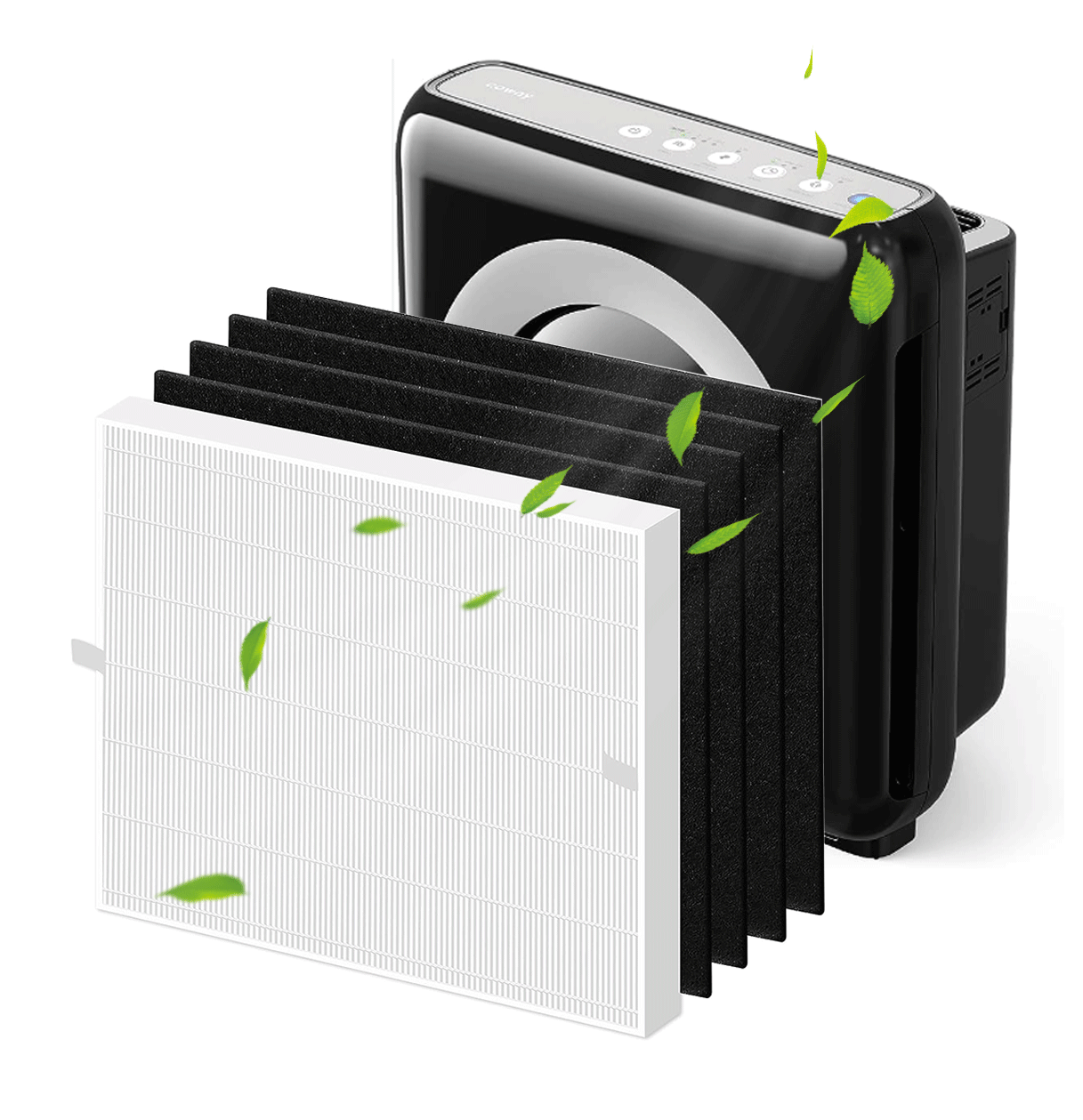 Filtros HEPA compatíveis com C - Coway Air Purifier Ap-1512Hh avaliação e preço