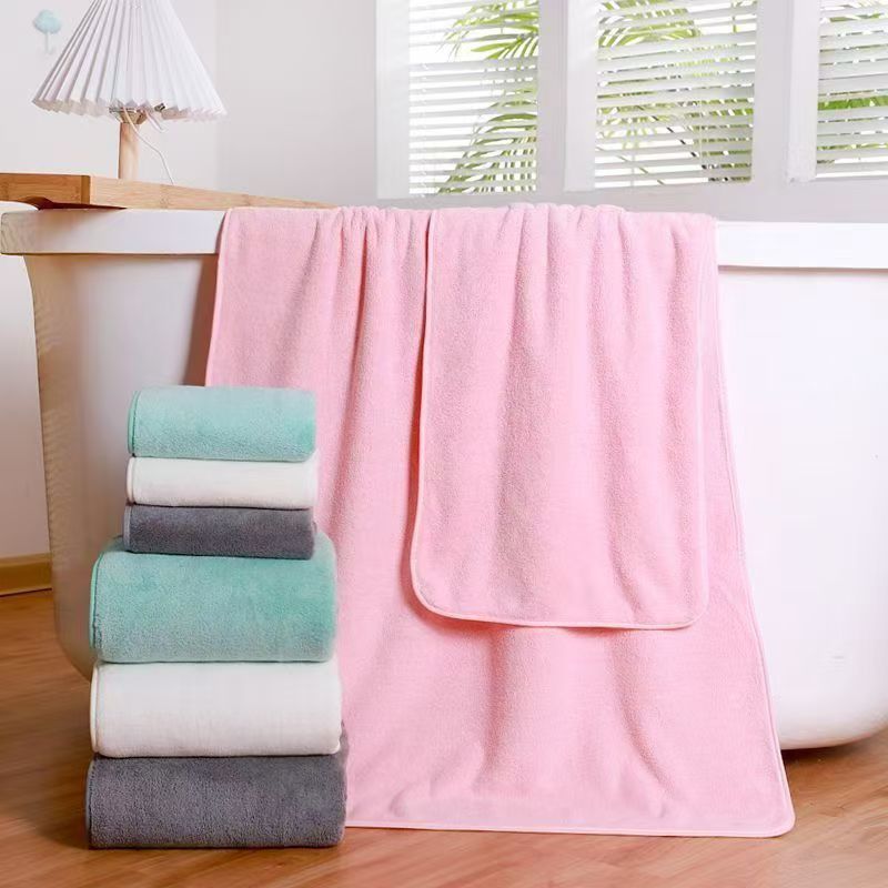 Coral Fleece Espessado Toalha  - Home Textiles Towel Set avaliação e preço