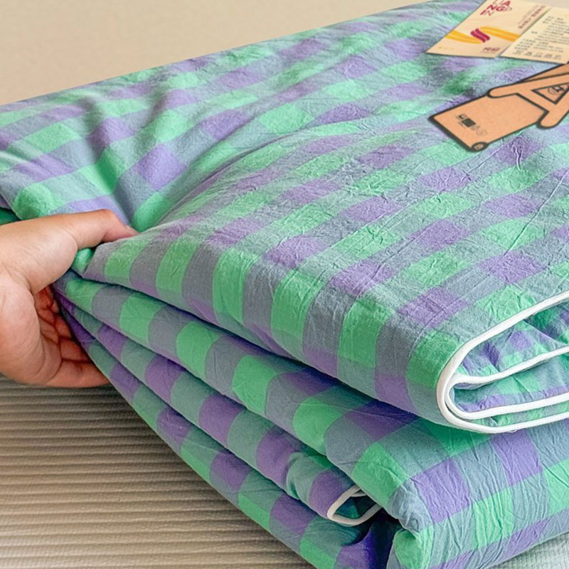 Colcha de Verão Estampada Xadr - Japanese Home Textiles avaliação e preço