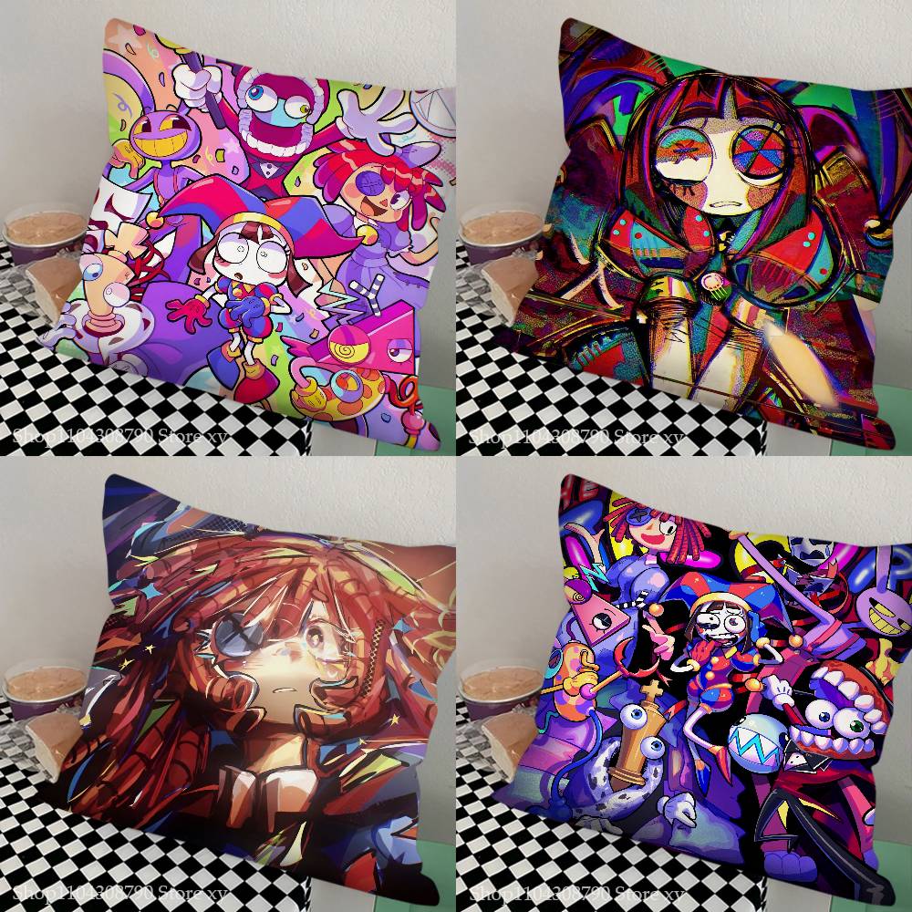 Animado d-digital circo fronha - Home Fashion Textiles avaliação e preço
