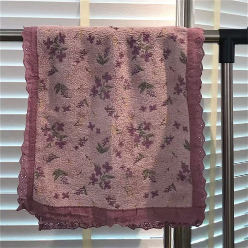 Toalha Estilo Casal com Renda  - Home Textiles Towel Set avaliação e preço