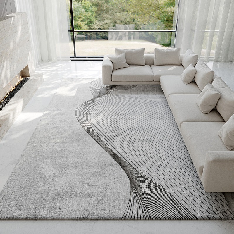 Abstrato luz cinza tapete mode - Home Textiles Luxury avaliação e preço