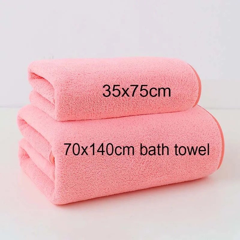Cinza rosa cor sólida coral ve - Home Textiles Towel Set avaliação e preço
