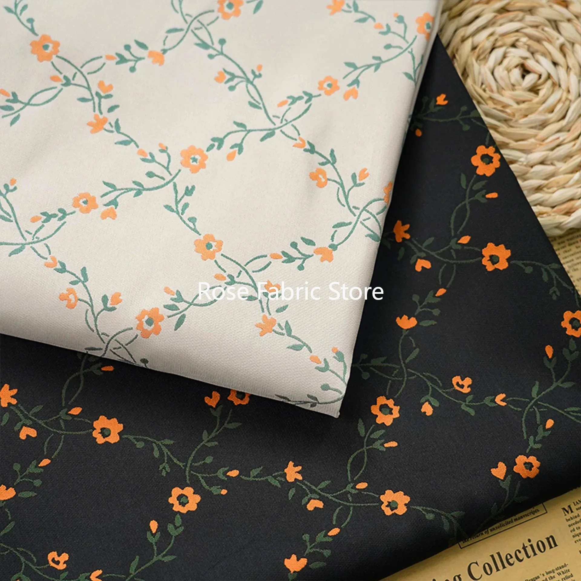 1 metro pequena flor fio tingi - Home Fashion Textiles avaliação e preço