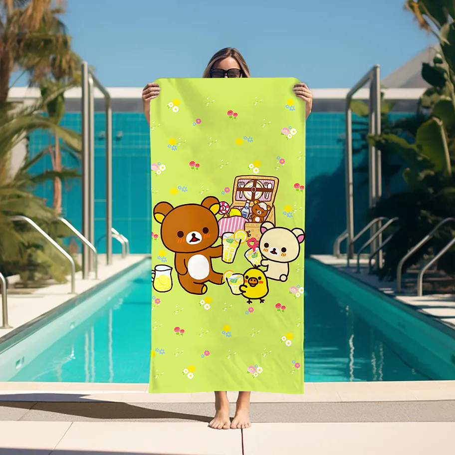 Toalha de banho grande Rilakku - Home Textiles Towel Set avaliação e preço