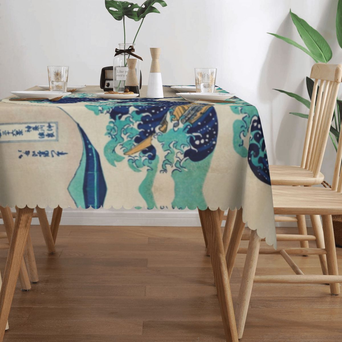 Grande Onda Off Kanagawa Vinta - Japanese Home Textiles avaliação e preço